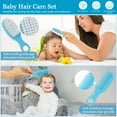 thumbnail image 5 of 20 in 1 Baby Grooming Kit,Electric Safety Nail Trimmer Baby Nursery Kit,Newborn Care Nursery Health Kits with Hair Brush Comb for Newborn Infant Toddlers Baby Boys Girls Kids,Blue, 5 of 7