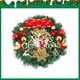 thumbnail image 5 of Guirnalda navideña de 30 cm, guirnalda navideña para puerta, adornos colgantes, decoración navideña de Año Nuevo 2025, colgante para puerta de Navidad, 5 of 5