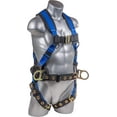 thumbnail image 3 of Palmer Safety Fall Protection Full Body 5 point Harness, Padded Back Support, Quick-Connect Buckle, Grommet Legs, Back&Side D-Rings, OSHA ANSI Industrial Roofing Tool Personal Equipment, 3 of 5