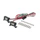 thumbnail image 1 of Vogacara RCGOFOLLOW, portaequipajes de plástico para techo, luces de techo para 1/10 Rc, luces de techo Axial SCX10 Capra TRX4 D90 Kits de construcción modelo Negro, 1 of 5
