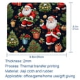 thumbnail image 5 of Christmas Desk Pad Mousepad Gaming Mouse Pad, Square 8.3x9.8 Inch Non-Slip Rubber Bottom Printed, Suitable for Office and Gaming, 5 of 6