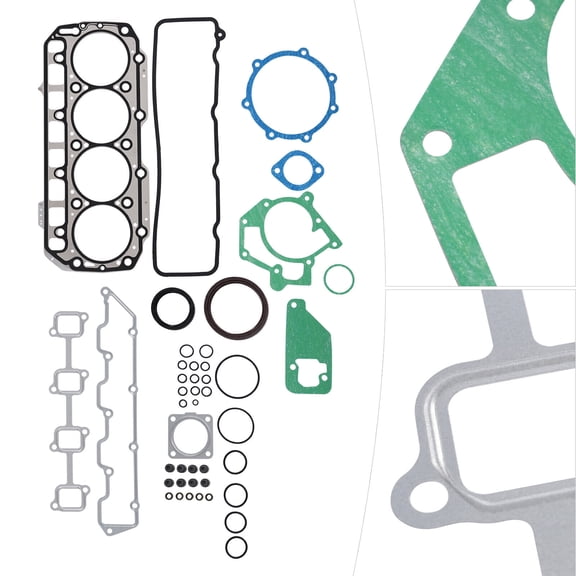 Miumaeov Full Gasket Set Kit For YANMAR KOMATSU 4TNE98 4D98E Engine Full Gasket Set Replacement