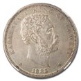 thumbnail image 2 of 1883 Hawaii Silver Dollar King Kalakaua I AU-50 NGC, 2 of 3