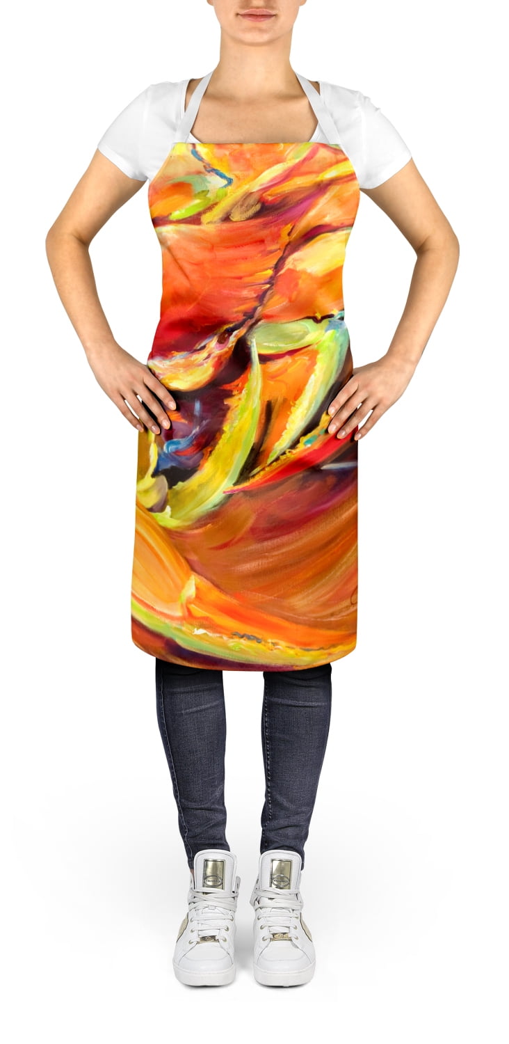 Carolines Treasures JMK1294APRON Spice Crab Apron Large multicolor