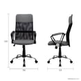 thumbnail image 4 of Mundo In Silla Ejecutiva JM-2006A Respaldo de Malla Mesh Base Metalica Mundo In  JM-2006A, 4 of 8