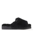 thumbnail image 5 of Fireside by Dearfoams Women's Cairns Genuine Shearling Slide Slipper with Metallic Trim, 5 of 5