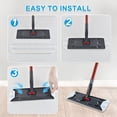 thumbnail image 7 of Mop Replacement Pads for Ocedar H2prO Flat Mop, 4 Pack Mop Refills for H2pro Flat Mop, Machine Washable Reusable Microfiber Mop Heads Replacements for Ocedar H2 Pro Mop, 7 of 7