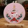 thumbnail image 1 of Beginner's Embroidery Flower Kit,Beginner Hand Embroidery 0 Based Diy Hand Embroidery Material Package, 1 of 1