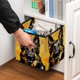 thumbnail image 5 of Shepherd Dog Foldable Storage Cubes with Handle, 10.8"x10.5"x10.6", Large Capacity Storage Containers for Toy Box, 5 of 6
