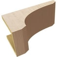 thumbnail image 6 of 8"W x 16"D x 8"H Wide Legacy Rough Cedar Woodgrain TimberThane Corbel, Primed Tan, 6 of 6