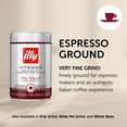 thumbnail image 3 of illy Ground Coffee Espresso Dark Intenso Bold Roast, 8.8 oz, 3 of 11