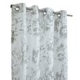 thumbnail image 2 of Kyoto Light Filtering Grommet Curtain Panel 52 x 63 in White, 2 of 6