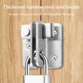 thumbnail image 2 of Thickened Door Buckle with Keyhole Pet Cage Anti-theft Lock U0D0LO09, 2 of 6
