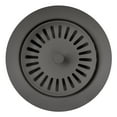 thumbnail image 1 of Color-Coordinated Metal Disposal Flange - Cinder, 1 of 3