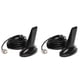 thumbnail image 1 of 2X Antena VHF UHF de Doble Banda Fin para Radio Móvil para Coche, 1 of 5