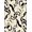 Black Cream, Pattern 13, variant on ODIKA 8'x10' Washable Area Rug Modern Composition Scattered Dots Triangles Contrasting Block for King Size Bedroom Under Bed, Master Suite, Non-Shedding, Easy Care
