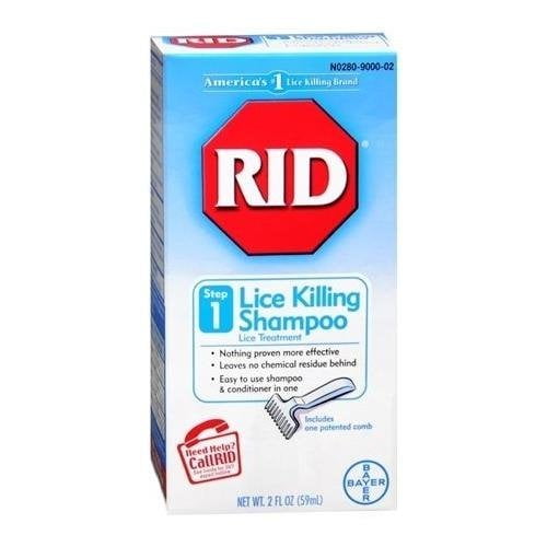 Rid Lice Killing Shampoo Step 1 2 OZ Buy Packs and SAVE (Pack of 2