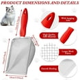 thumbnail image 2 of LShunze Cat Litter Scoop, Stainless Steel Fine Mesh, Litter Cleaner Corner Scoop Sand Sifter Deep Shovel Sifter for Litter Box Kitten Pooper Lifter, 2 of 8