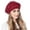 Wine, variant on HNMKIU Stylish Women's Braided Turban Hat and Headwrap Scarf Cover for Fashionable Hair ,One Size