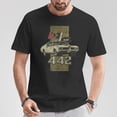 thumbnail image 5 of 69 Olds 442 Muscle Car TShirt, 5 of 6
