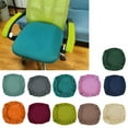 thumbnail image 5 of Stretch Velvets Office Chair Covers Computer Rotating Chair Seats Covers Elastics Spandex Home Seats Covers for Office, 5 of 8