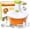 Green - 2 Cup, variant on Express Manual Food Chopper: Large 8.5-Cup, Hand Chopper Vegetable Cutter to Chop Veggies, Fruits, Herbs, Garlic Onion Chopper for Salsa, Salad, Pesto, Guacamole, Coleslaw, Indian Cooking