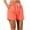 Orange, variant on Busydd Womens Shorts Mid Rise Quick Dry Gym Running Shorts Solid Color Elastic Wasit Drawstring Yoga Workout Shorts Summer Casual Sweat Shorts with Pockets,Plus Size Shorts S-4XL