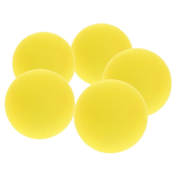 RENACLIPY 5pcs Soft Baseballs for Kids Outdoor Play Training Practice and Lightweight