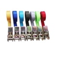 thumbnail image 2 of 3 Car Tension Rope Motorcycle Bike Lashing Rope Cargo Strap Tension Rope Tie Down Strap Strong Ratchet Belt For Lugga Bag, 2 of 5