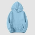 thumbnail image 5 of Caqnni Womens Graphic Hoodies Hoodie Unisex Oversized Hoodies Long Sleeve Pocket Hoodies Pullover Drawstring Top (Blue,4XL), 5 of 5