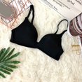 thumbnail image 5 of Xingpeng Sports Bras for Women Black Xl Student Girl Thin Solid Color Bra Underwear Bralette, 5 of 6