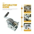 Hand Winch 6003000 Pounds Manual Winch, Wire Rope Traction Hoisting