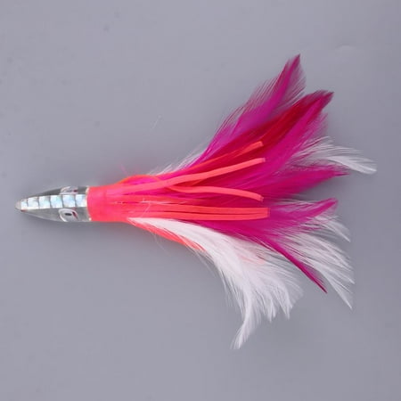 14cm Rigged Resin Head Skirted Feather Trolling Marlin -
