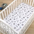 thumbnail image 4 of Disney 101 Dalmatians Black and White Fitted Crib Sheet, 4 of 4