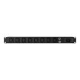 thumbnail image 2 of StarTech.com 1U 19 inch 8 Port Rack Mount PDU - IEC C13 Socket Rackmount Power Supply/Strip - Horizontal Server Rack Mountable Surge Protector /Data Center Power Distribution Unit 16A 240V (PDU08C13H), 2 of 6