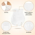 thumbnail image 3 of Double Tummy Control Shapewear Panties for Women High Waisted Waist Trainer Body Shaper Slimming Shapewear Underwear Girdle Panty, 3 of 6