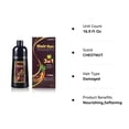 thumbnail image 7 of MEIDU Chestnut Brown Hair Dye Shampoo Hair Color Shampoo for Women & Men Hair Dye Shampoo 3 in 1- Herbal Ingredients Color Shampoo in Minutes 500ML, 7 of 7