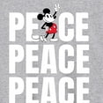 thumbnail image 3 of Mickey & Friends - Mickey Peace - Men's Long Sleeve T-Shirt, 3 of 5