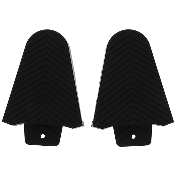 1 par de bicicletas de tapa cubierta de goma bicicletas zapato protector de tacíos pedal de ciclismo