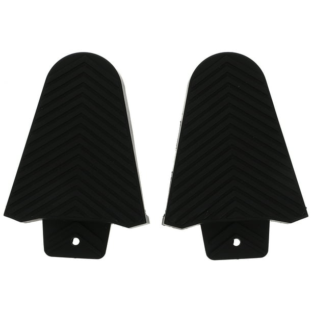 1 par de bicicletas de tapa cubierta de goma bicicletas zapato protector de tacíos pedal de ciclismo
