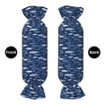 thumbnail image 2 of Salouo Ornamental Fish Pattern Cute Bolster Pillow,Cylindrical Pillow Long Pillow for Bed Round Side Pillow for Knee/Leg/Neck ,- Length 24.4" x 9.8" Diameter, 2 of 8