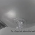 thumbnail image 4 of PVC Inflatable Human Tall Head Model Portable Head Model Mannequin, 4 of 5