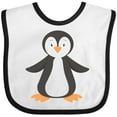 thumbnail image 3 of Inktastic Penguin Boys or Girls Baby Bib, 3 of 4
