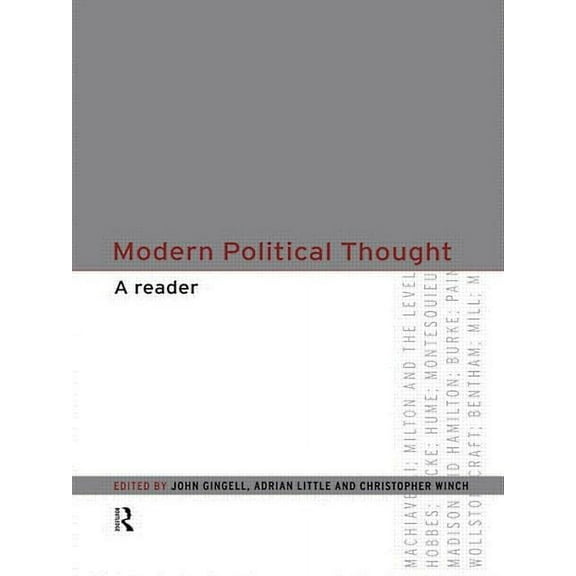 Modern Political Thought: A Reader, (Paperback)