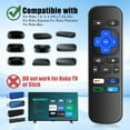 thumbnail image 2 of (2 Pack) Replacement Remote Control Only for Roku Express, for Roku Premiere, for Roku Box, for Roku Player, for Roku 1 2 3 4-  (NOT for Roku Stick or TVs), 2 of 7