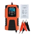 thumbnail image 4 of yotijar Car Battery Charger Three Stage Automatic Charging for Boats Motorcycle Orange, 4 of 8