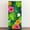 Color 3, variant on Self Adhesive Vinyl Refrigerator Wrap Set Vibrant Tropical Floral Hibiscus Plumeria Green Leaves Door Mural Removable Fridge Sticker Peel and Stick Full Door Cover Decal Kitchen Bar Decor