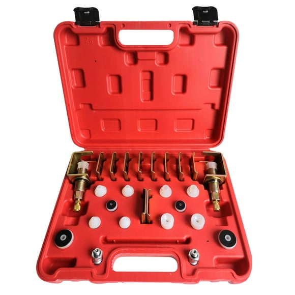Yeacher Automobile Air Conditioning System Refrigerant Pipeline Multlple Flushing Leak Test Kit Detection Tool