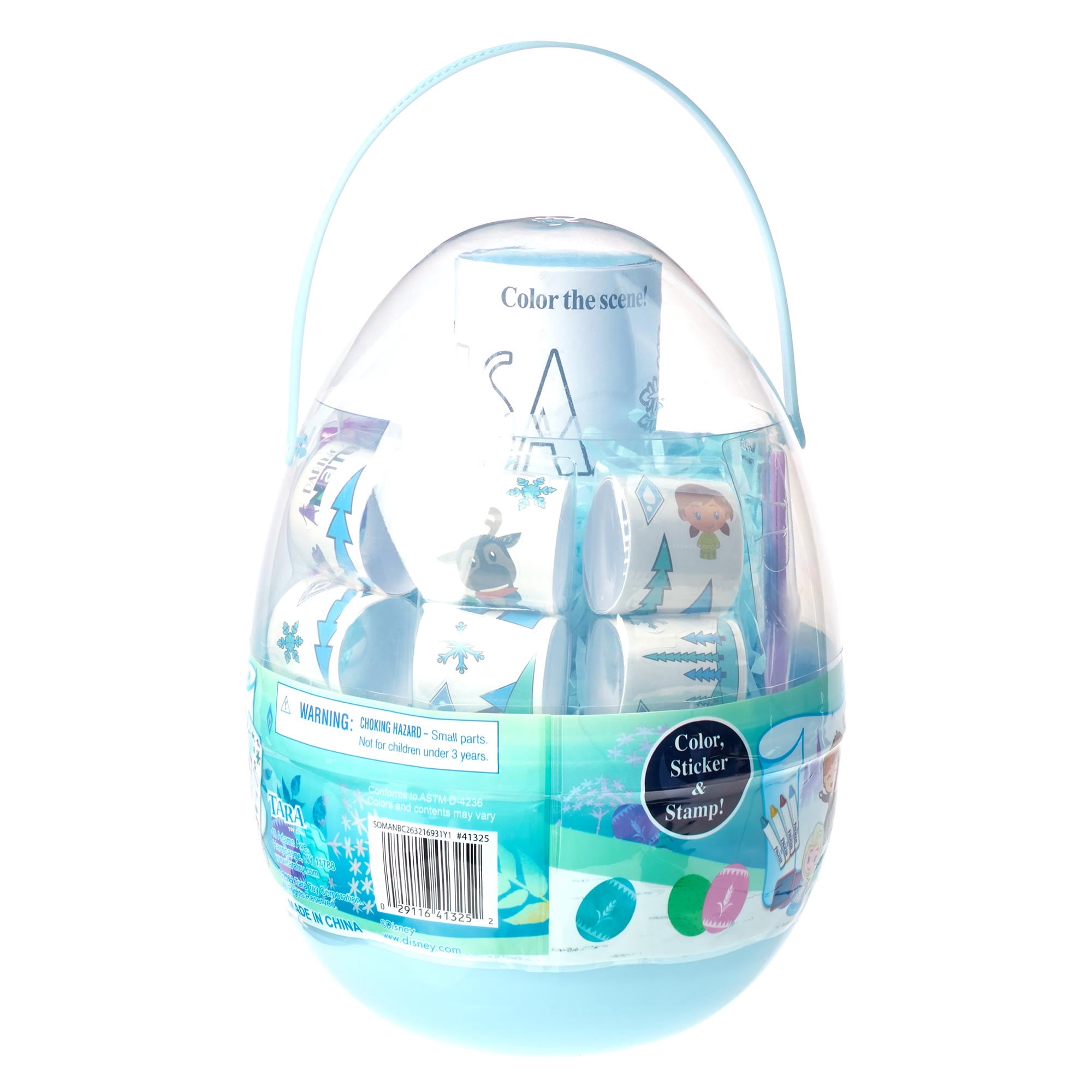 Disney Frozen Deluxe Activity Easter Egg with Party Favors, (14 Piece)