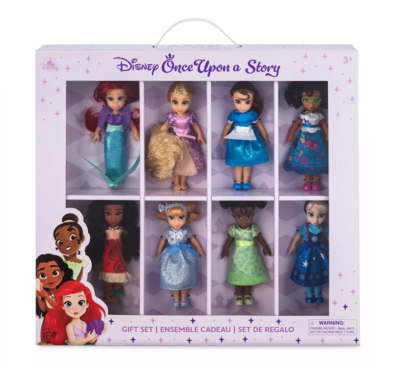 Disney Parks Disney Once Upon a Story Mini Doll Gift Set &ndash; 5'' New With Box